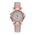 Korean Rhinestone Rose Gold Watch Female Belt Clock Watch